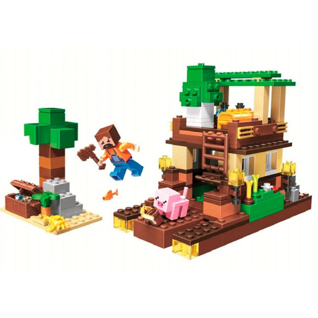 Конструктор Bela 11136 Minecraft Остров сокровищ (аналог Lego Minecraft) 248 деталей - фото 2 - id-p103770677