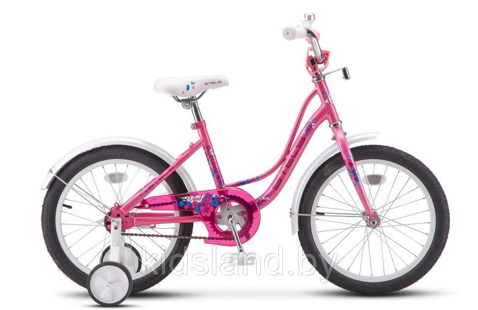 Детский велосипед Stels Wind 18'' розовый - фото 1 - id-p103770843