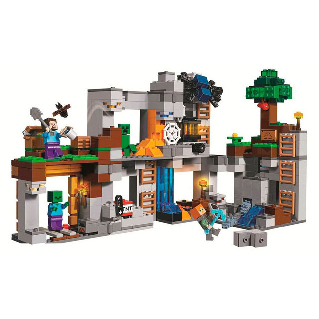 Конструктор Bela 10990 Minecraft Приключения в шахтах (аналог Lego Minecraft 21147) 666 деталей - фото 3 - id-p103770857