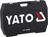 Универсальный набор инструментов Yato YT-3890 122 предмета, фото 3