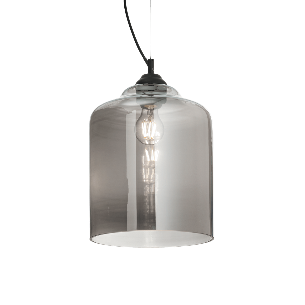 Подвесной светильник IdealLux 112312 BISTRO SP1 SquareFume