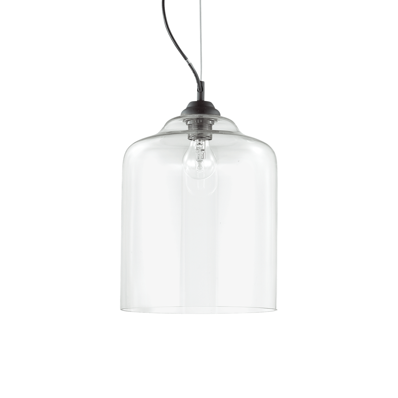 Подвесной светильник IdealLux 112305 BISTRO SP1 SquareTrasparente