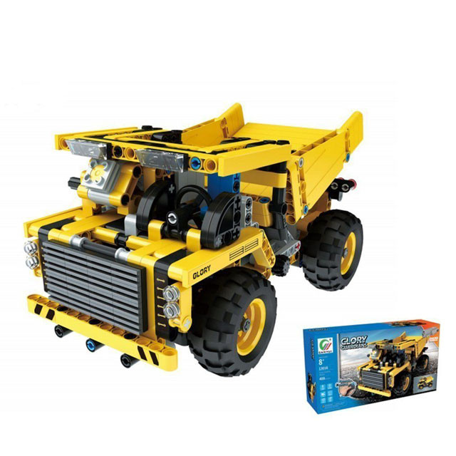 Конструктор MOULD KING 13016 Карьерный грузовик с ДУ (аналог LEGO Technic 42035) 488 деталей - фото 2 - id-p103777509