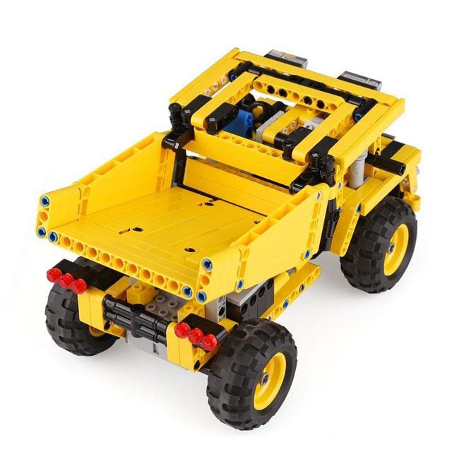 Конструктор MOULD KING 13016 Карьерный грузовик с ДУ (аналог LEGO Technic 42035) 488 деталей - фото 5 - id-p103777509