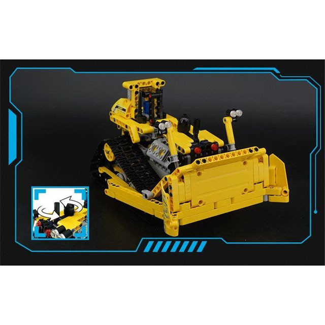 Конструктор MOULD KING 13015 Бульдозер с ДУ (аналог LEGO Technic) 535 деталей - фото 4 - id-p103777565