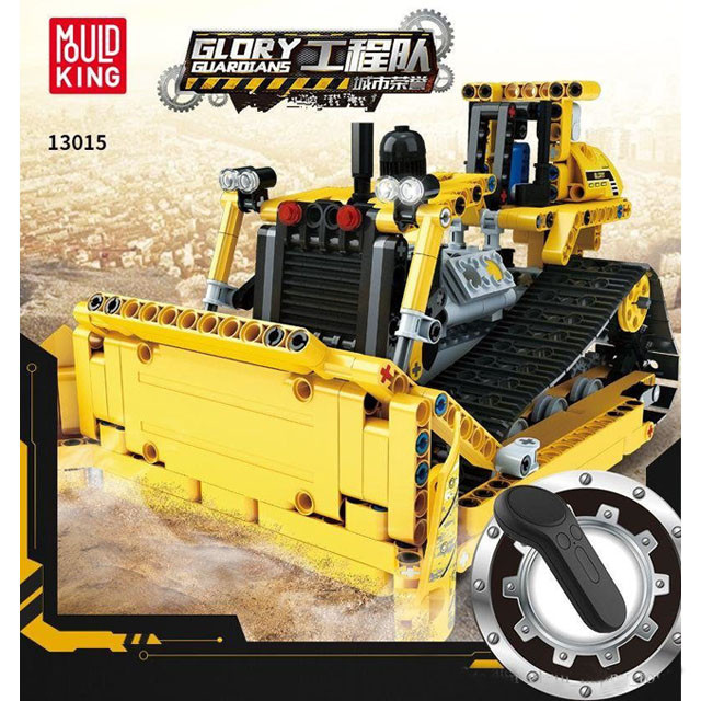 Конструктор MOULD KING 13015 Бульдозер с ДУ (аналог LEGO Technic) 535 деталей - фото 10 - id-p103777565