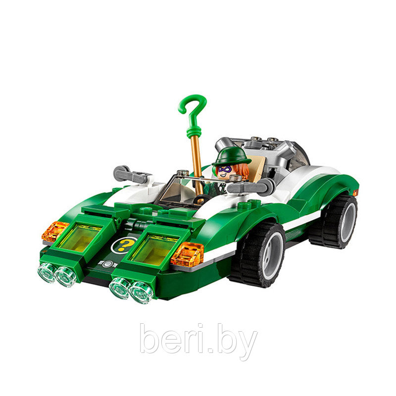 10630 Конструктор Bela Бэтмен "Гоночный автомобиль загадочника", 282 детали, Batleader, аналог LEGO - фото 3 - id-p103778629