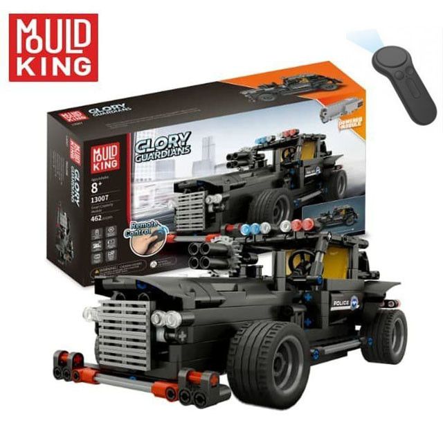 Конструктор MOULD KING 13007 Полицейский Джип с ДУ (аналог LEGO Technic) 462 детали