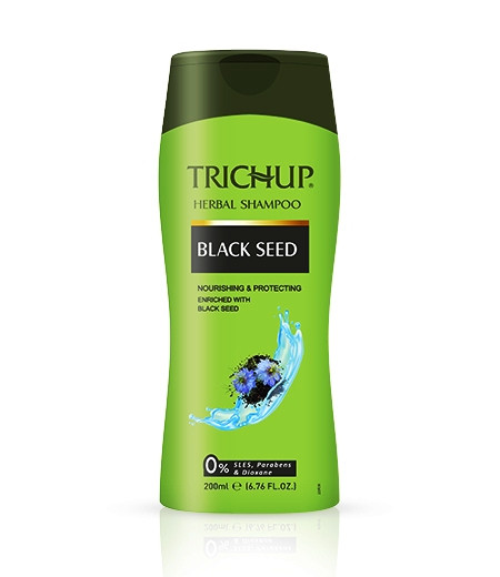 Шампунь Тричуп с Черным Тмином (Trichup Black Seed), 200 мл – 0% SLES, Parabens, Dioxane