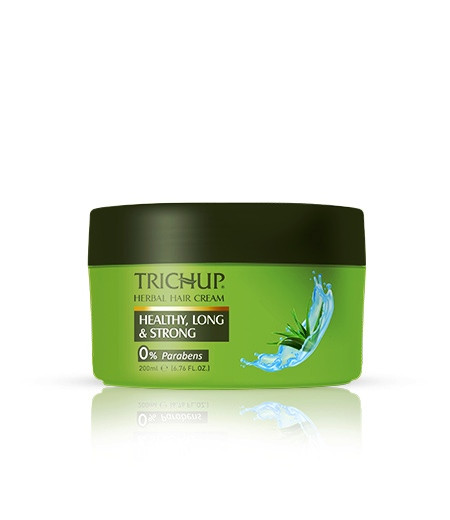 Крем для волос Тричуп Здоровые, Длинные и Сильные (Trichup Herbal Hair Cream Healthy, Long & Strong), 200мл - фото 1 - id-p78813257