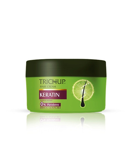 Крем для волос Тричуп с Кератином (Trichup Herbal Hair Cream Keratin), 200мл