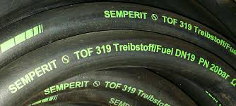 Рукав (шланг) SEMPERIT для бензоколонок и насосов  TOF319 DN19 для высокооктановых бензинов, диз топлива