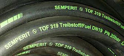 Рукав (шланг) SEMPERIT для бензоколонок и насосов TOF319 DN25 для высокооктановых бензинов, диз топлива