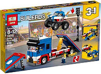 24052 Конструктор LEPIN Мобильное шоу 3 в 1, 650 деталей, Builders, аналог Lego 31085 (Лего)