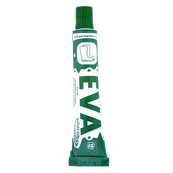 Клей (герметик повреждений) для изделий из ЭВА, цвет зеленый.