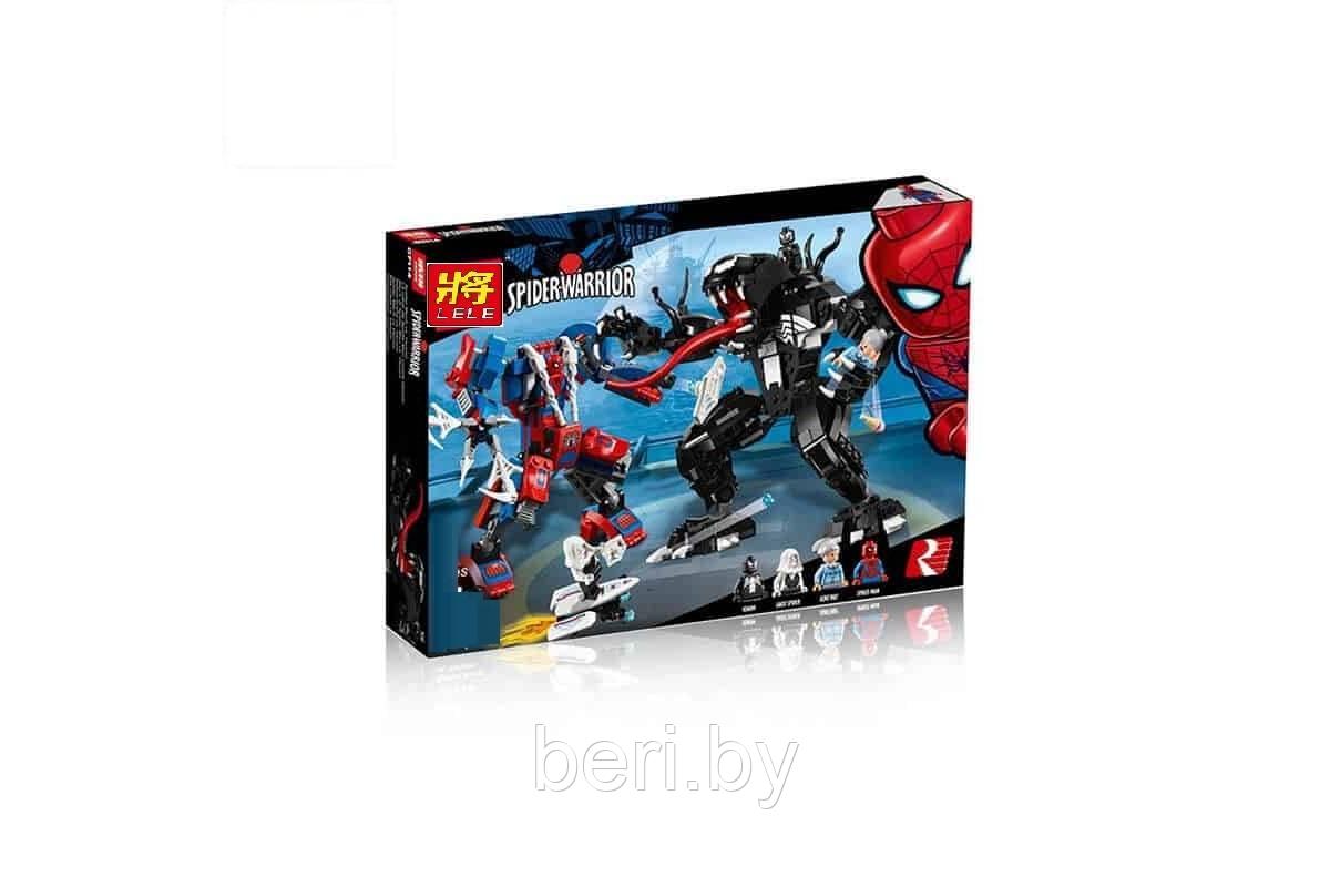 11188 Конструктор Bela Человек-паук против Венома, 625 деталей, аналог Lego Spiderman - фото 2 - id-p103795743