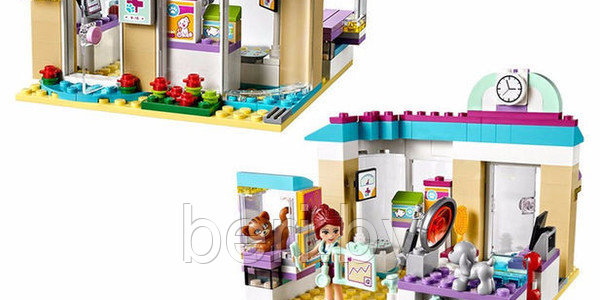 10537 Конструктор Bela Friends «Ветеринарная клиника» 203 детали аналог Lego Friends 41085 - фото 2 - id-p103796218