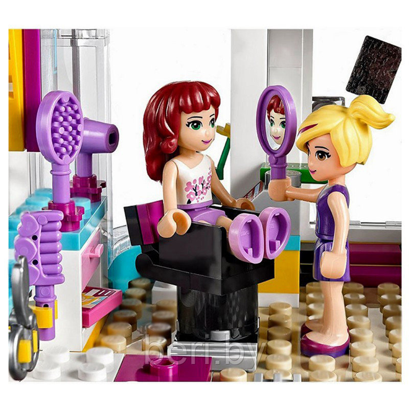 10539 Конструктор Bela Friends «Парикмахерская в Хартлейке» 341 деталь, аналог Lego Friends 41093 - фото 3 - id-p103796856