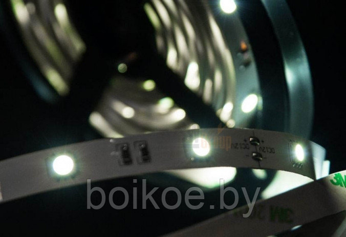 Светодиодная лента LUX SMD 5050 (60 led/m, IP33, 14,4 Вт/м) - фото 3 - id-p67031406