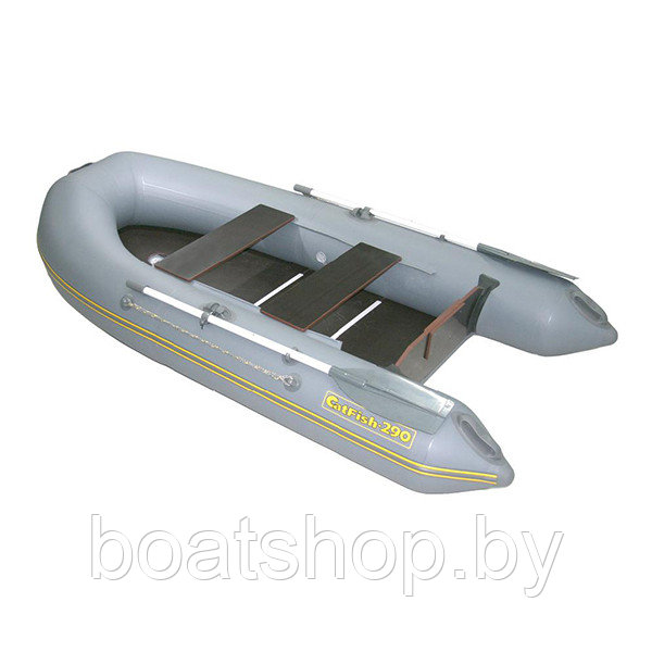 Надувная моторная лодка ПВХ CatFish 290, фото 1