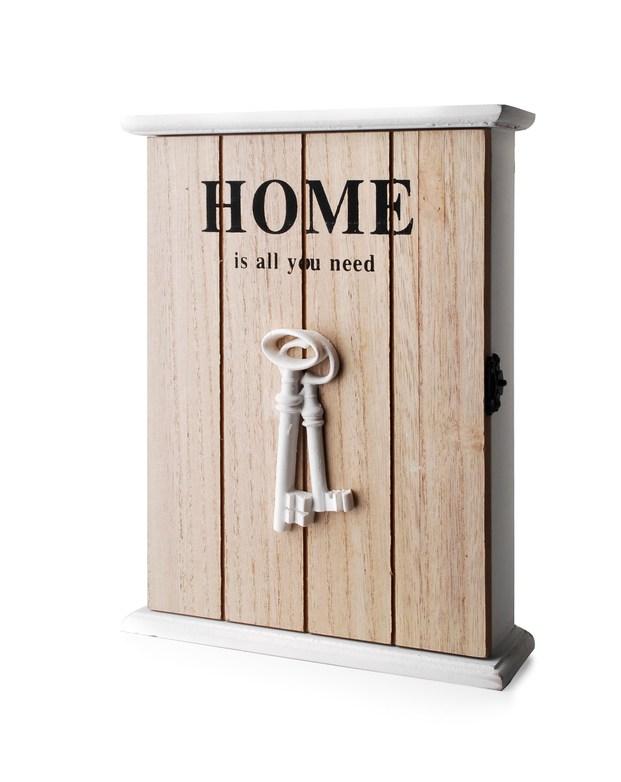 Ключница деревянная "HOME" - фото 1 - id-p103799613