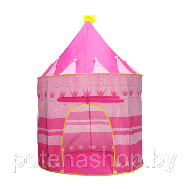 Палатка детская Розовый замок - фото 1 - id-p103809783