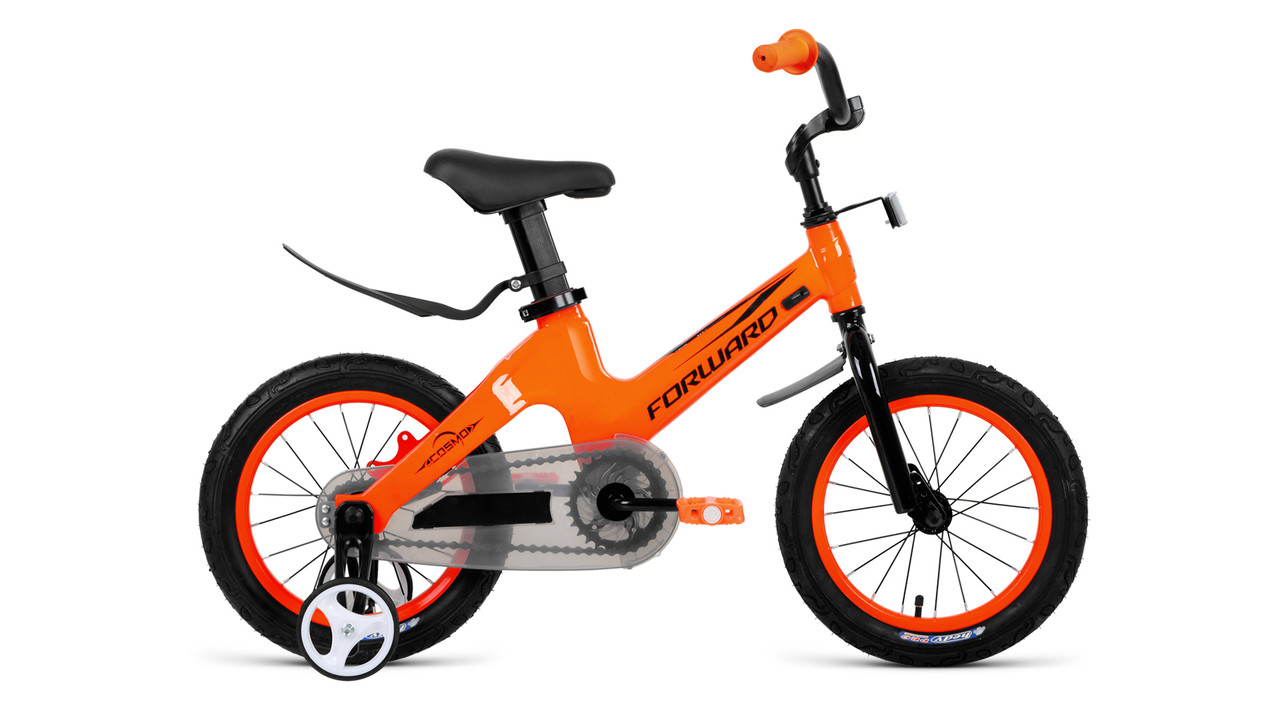 Велосипед детский Forward Cosmo 12" оранжевый - фото 1 - id-p103835441