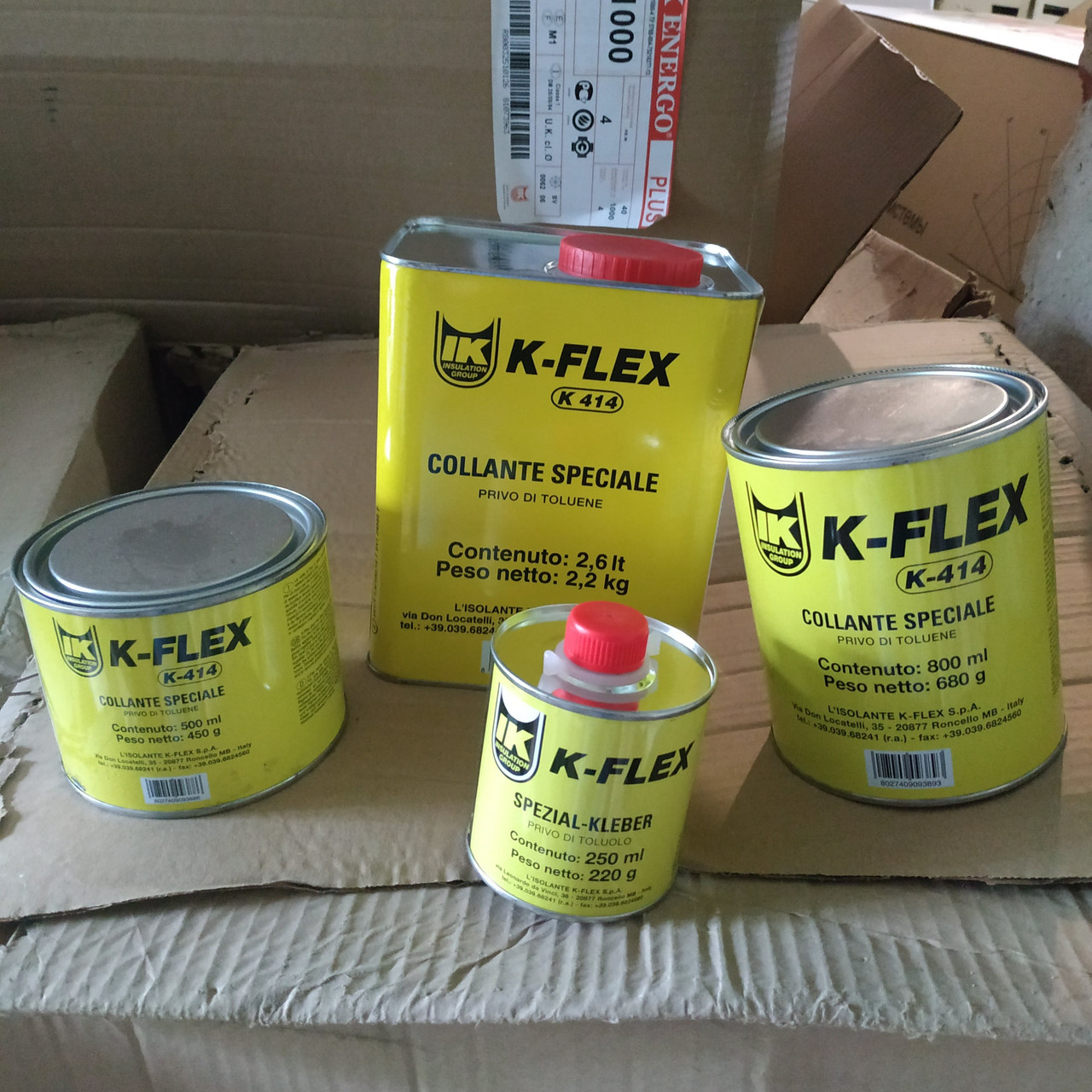 Клей для теплоизоляции K-FLEX 0,2 (Италия) - фото 1 - id-p103835837