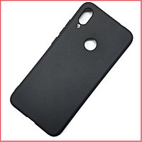 Чехол-накладка для Xiaomi Redmi Note 7 (силикон) черный, фото 1