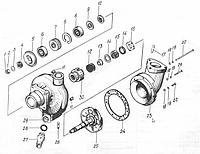 Насос водяной двигателя В-46 (запчасти)