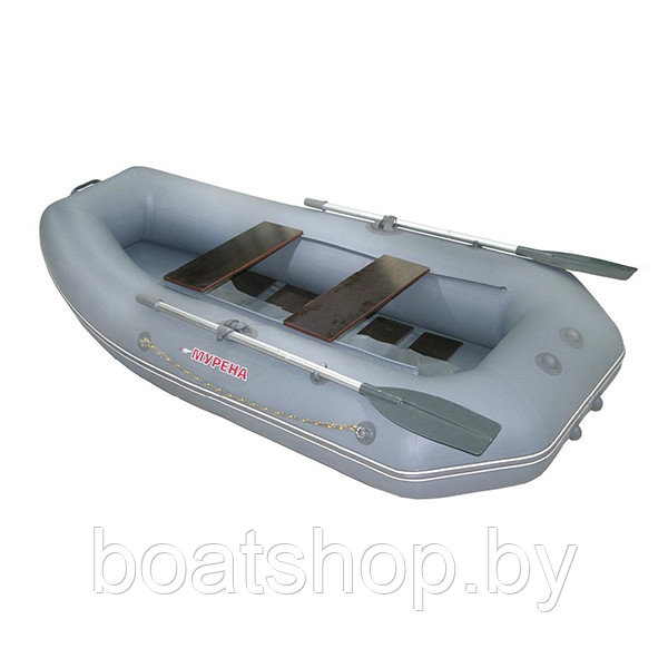 Надувная моторно-гребная лодка ПВХ Мурена 270 (реечный настил), фото 1