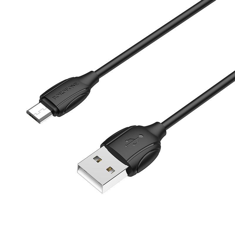 USB кабель Micro Usb Borofone BX19 1 метр - фото 1 - id-p103859960