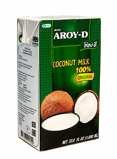 Кокосовое молоко Aroy-D coconut milk, 1000 мл. (Тайланд)