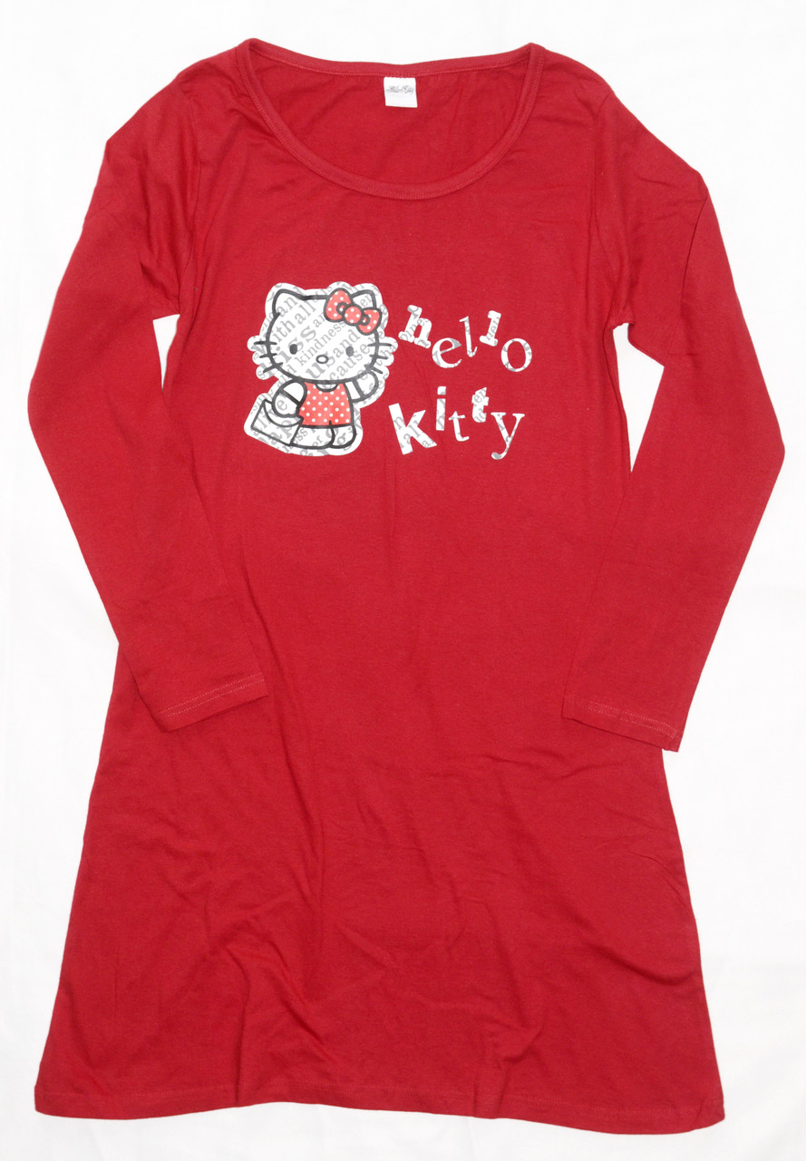 Платье туника Hello Kitty на подростковый размер - фото 2 - id-p103860395