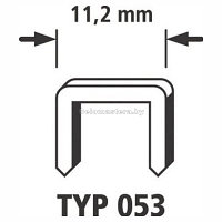 Скоба 053 16мм 2000шт. Wolfcraft (7049000)