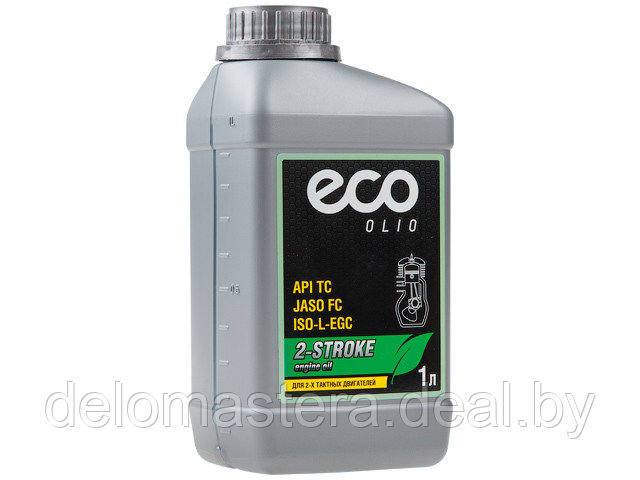 Масло моторное 2-х тактное ECO 1 л (JASO FC, API TC, ISO-L-EGC;) OM2-21