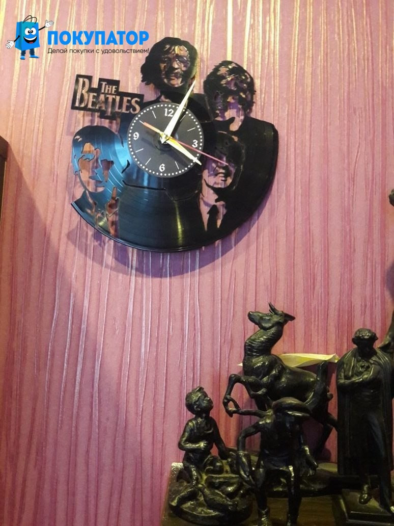 Оригинальные часы из виниловых пластинок "Санкт-Петербург". ПОД ЗАКАЗ 1-3 дня - фото 3 - id-p74521685