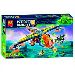 Конструктор Bela 10818 Nexo Knights Аэро-арбалет Аарона (аналог Lego Nexo Knights 72005) 588 деталей