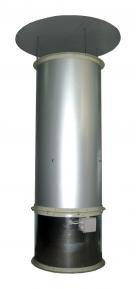 Башня вентиляционная вытяжная утепленная БВВ-4У-А250/4D-Г, фото 2