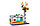 28048 Конструктор Lele Cities "Пожар в бургер-кафе", аналог Lego City 60214, 349 деталей, фото 3