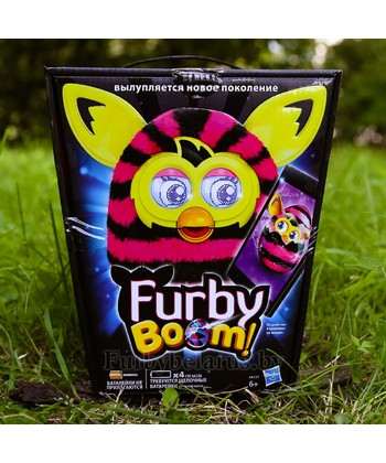 Furby Boom Ферби бум - Горизонтальная полоска на русском языке