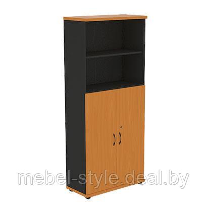 Шкаф для одежды G5A05 800*588*1824 с полкой для головных уборов серии Моно Люкс - фото 8 - id-p103885011