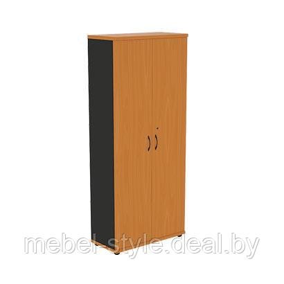 Шкаф для одежды G5A05 800*588*1824 с полкой для головных уборов серии Моно Люкс - фото 9 - id-p103885011