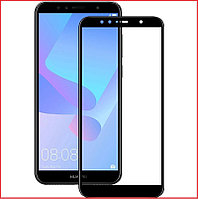 Защитное стекло Full-Screen для Huawei Y6 Prime 2018 / Honor 7C / 7A Pro черный