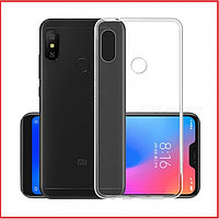 Чехол-накладка для Xiaomi Redmi 6 Pro / Mi A2 Lite (силикон) прозрачный