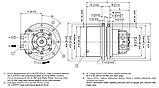 Редуктор Бревини CTM1016 S 609 CF F07 06 002 VAM 04, фото 3