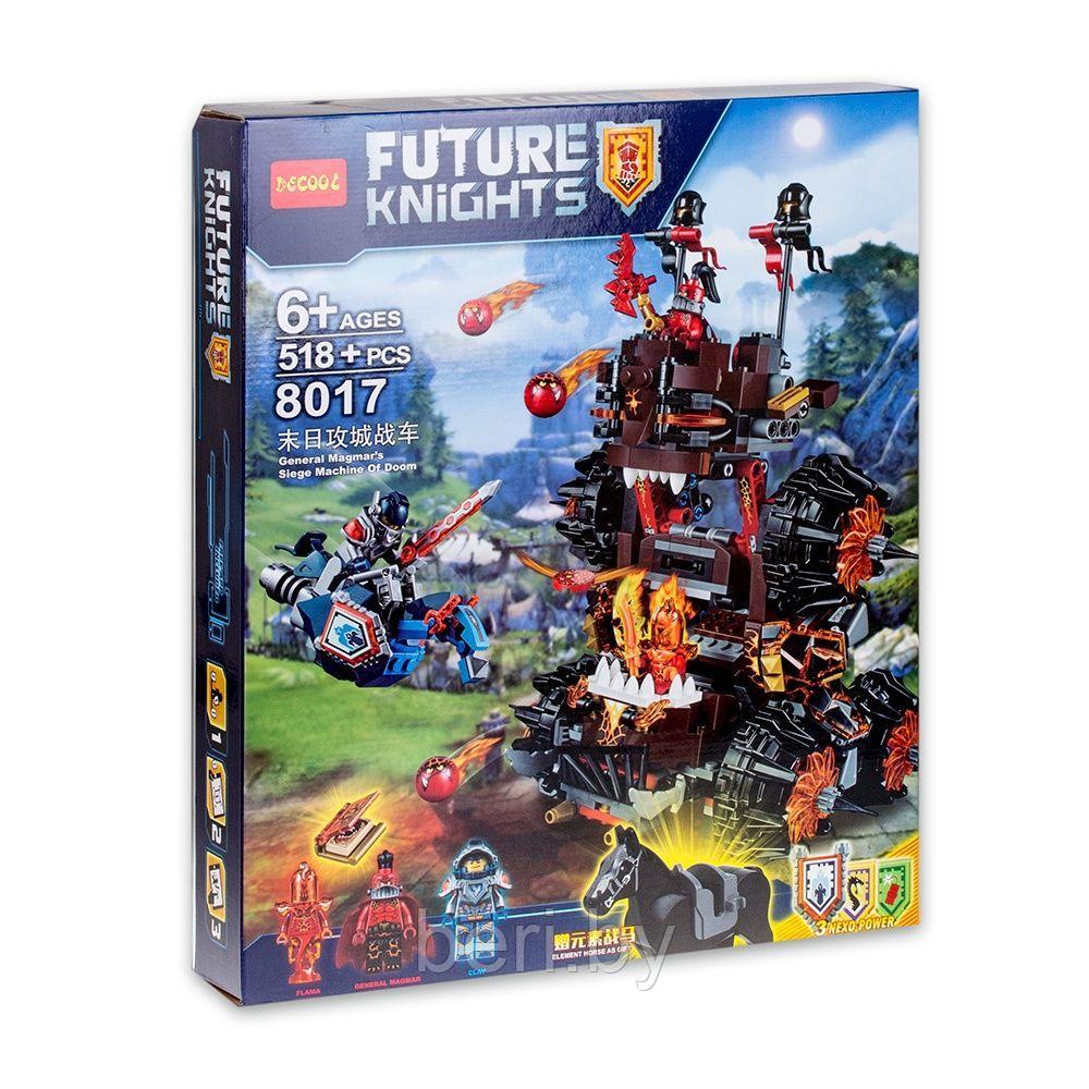 8017 Конструктор Decool "Рыцари будущего", 516 деталей, аналог LEGO Nexo Knights 70321 - фото 2 - id-p101776868