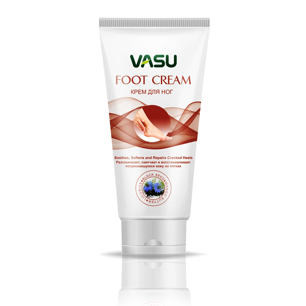 Крем для Ног VASU, Foot Cream, 60мл - для проблемных пяток - фото 1 - id-p103914439