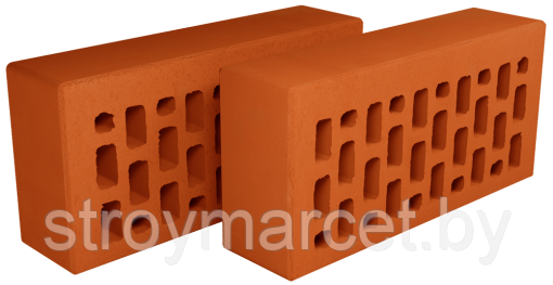 Красный облицовочный кирпич 250х120х65