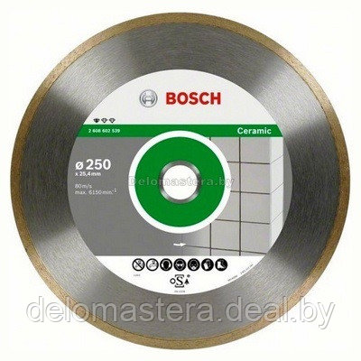 Алмазный круг 180х25,4мм керамика Bosch Professional (2608602536)